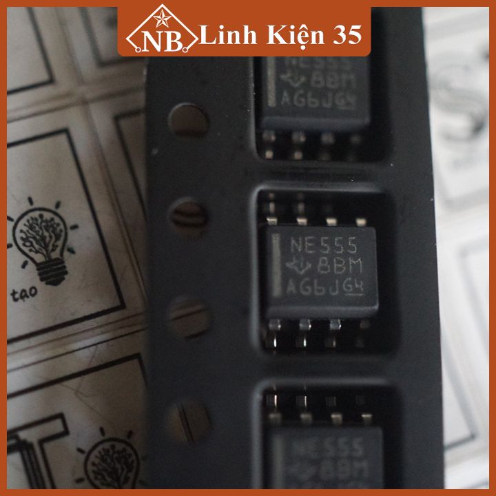 IC tạo xung NE555 DIP8/SOP8