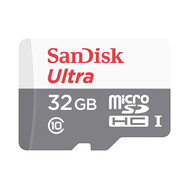 Combo Thẻ Nhớ MicroSDHC SanDisk Ultra 32GB 80MB/s 533x SDSQUNS-032G-GN3MN
