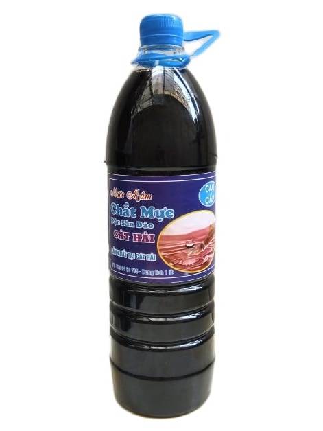 Nước mắm Chắt Mực Cát Hải (1 lít)