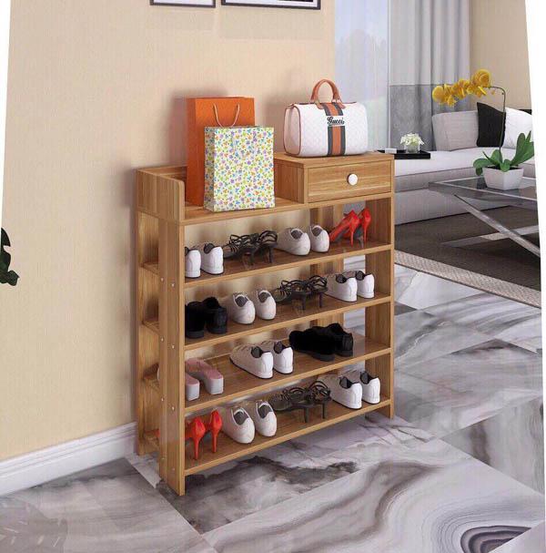 Kệ giày bằng gỗ lắp ráp đa năng tiện dụng