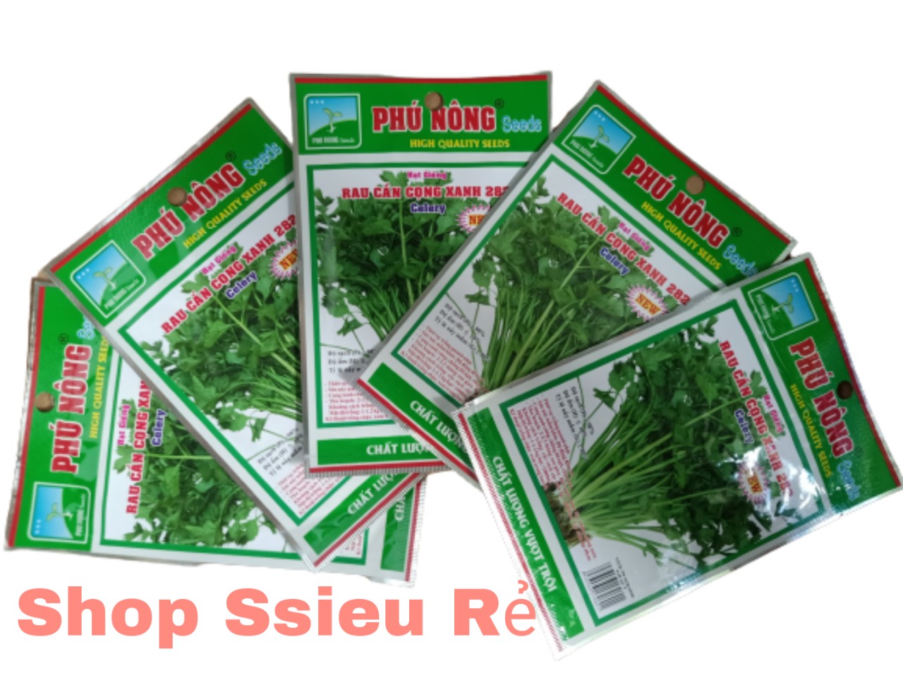 HẠT GIỐNG RAU CẦN CỌNG XANH PN GÓI 5 GRAM