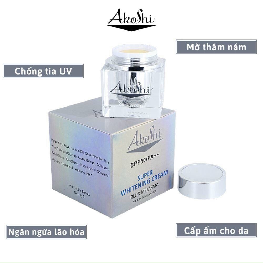 Akoshi - kem chăm sóc da nám - chống lão hóa - giữ ẩm
