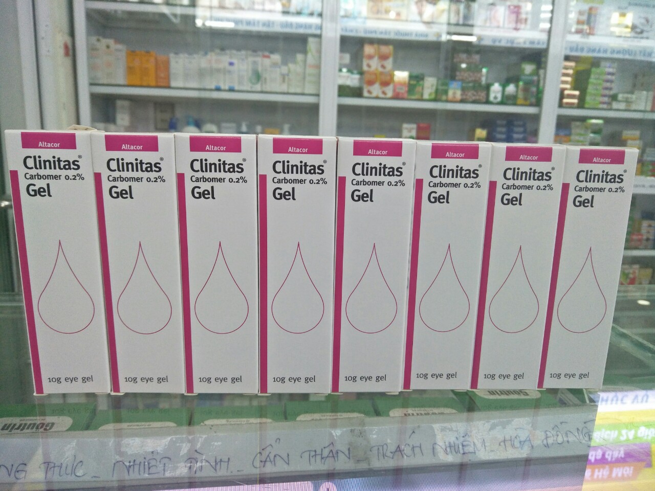 GEL TRA MẮT CLINITAS GEL 0.2% (Tuýp 10g)