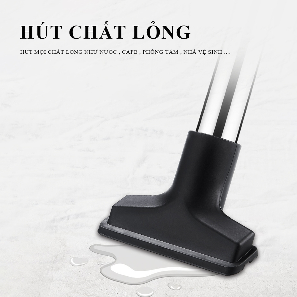 Máy hút bụi đa năng, máy hút bụi công nghiệp 15L công suất 1200W, phục vụ trong nhà lớn, nhà hàng, khách sạn, 3 chế độ khô , ướt , thổi, bảo hành 2 năm, lỗi đổi mới trong 7 ngày đầu nhận hàng