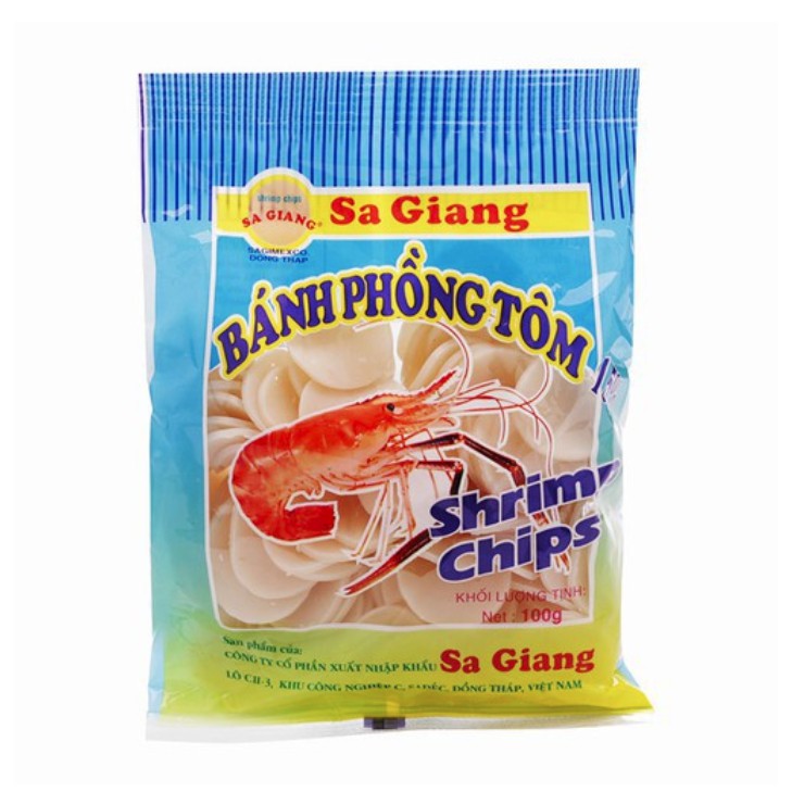 [ĐỦ LOẠI] Bánh phồng tôm Sa Giang/ Thuận Giang 100g