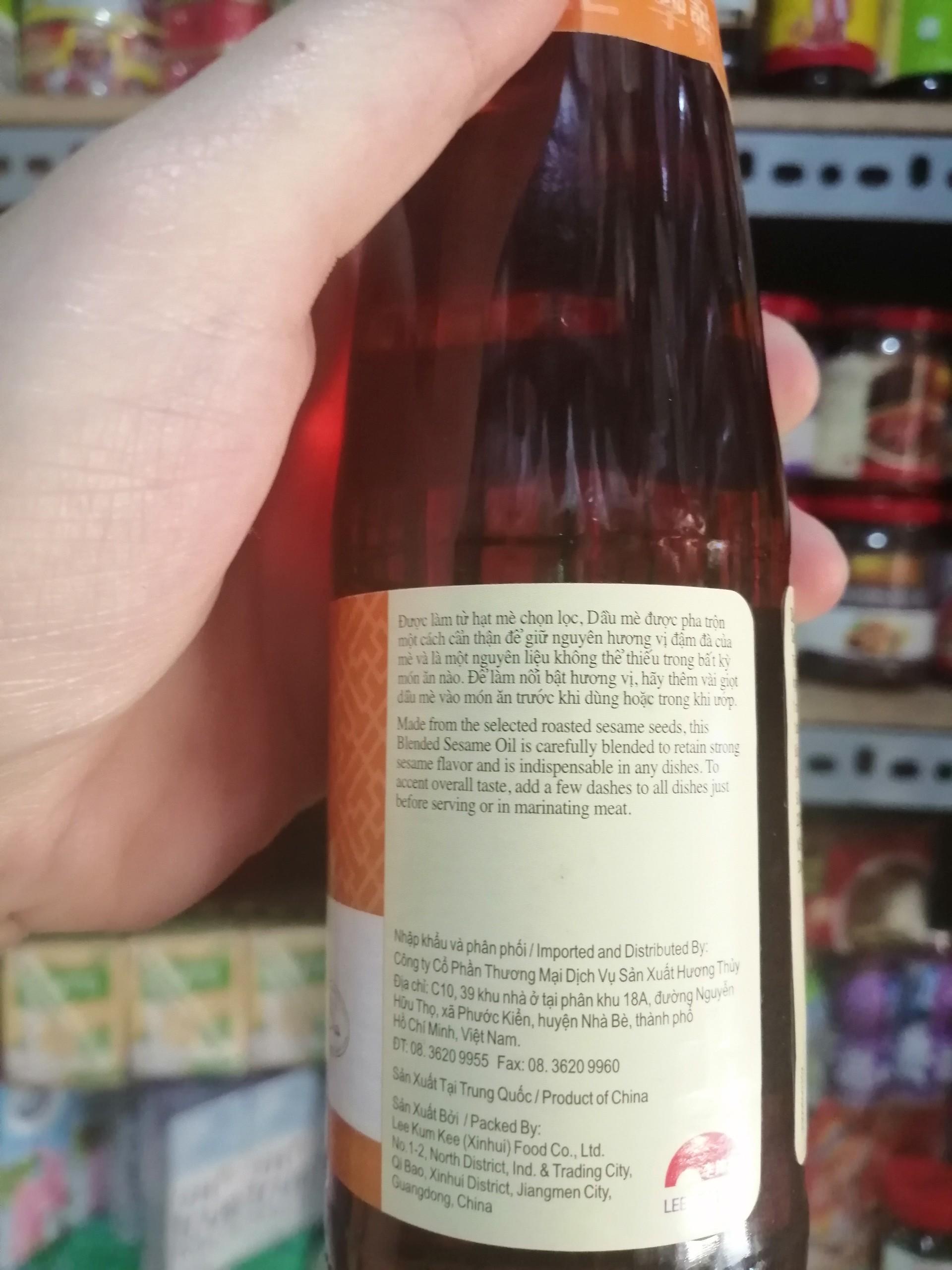 Dầu Mè Lee Kum Kee 207ml