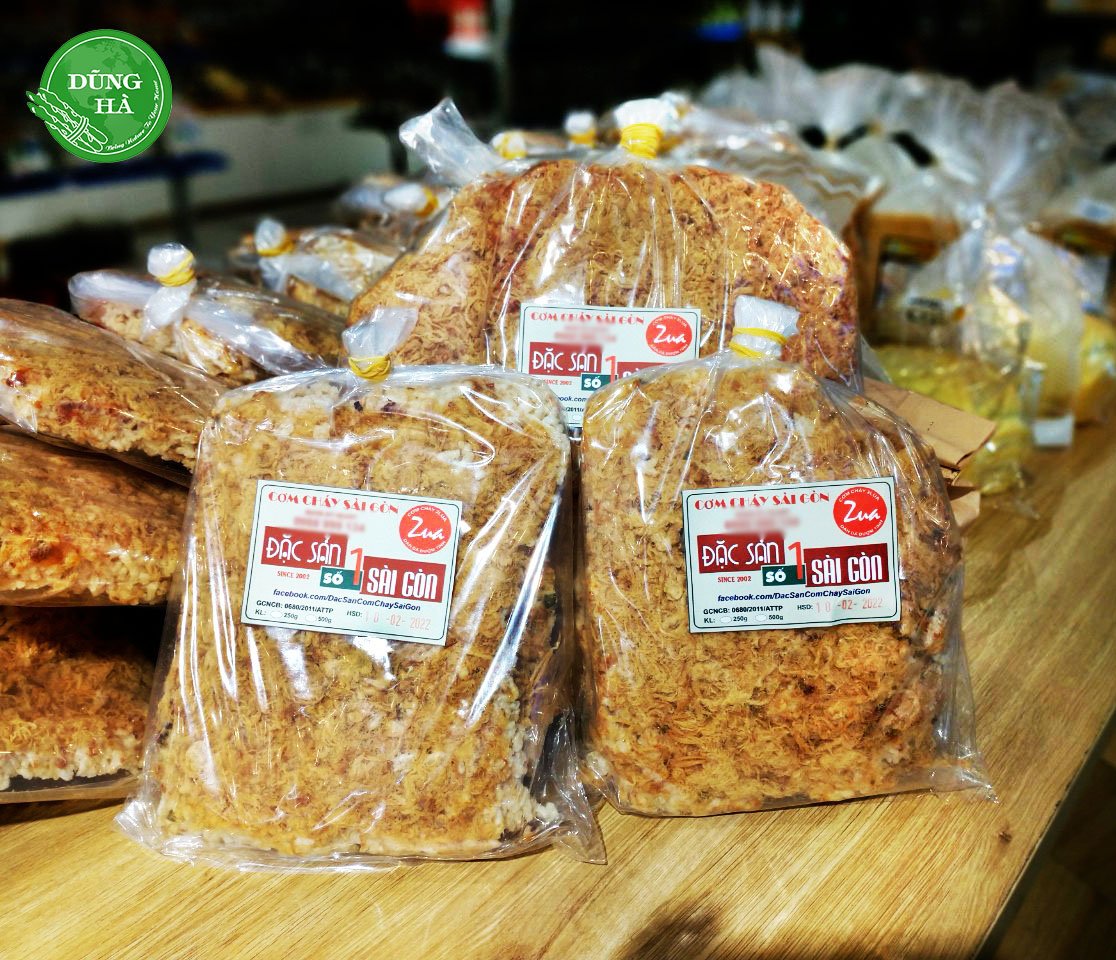 Cơm cháy đặc sản số 1 Sài Gòn chuẩn loại hảo hạng