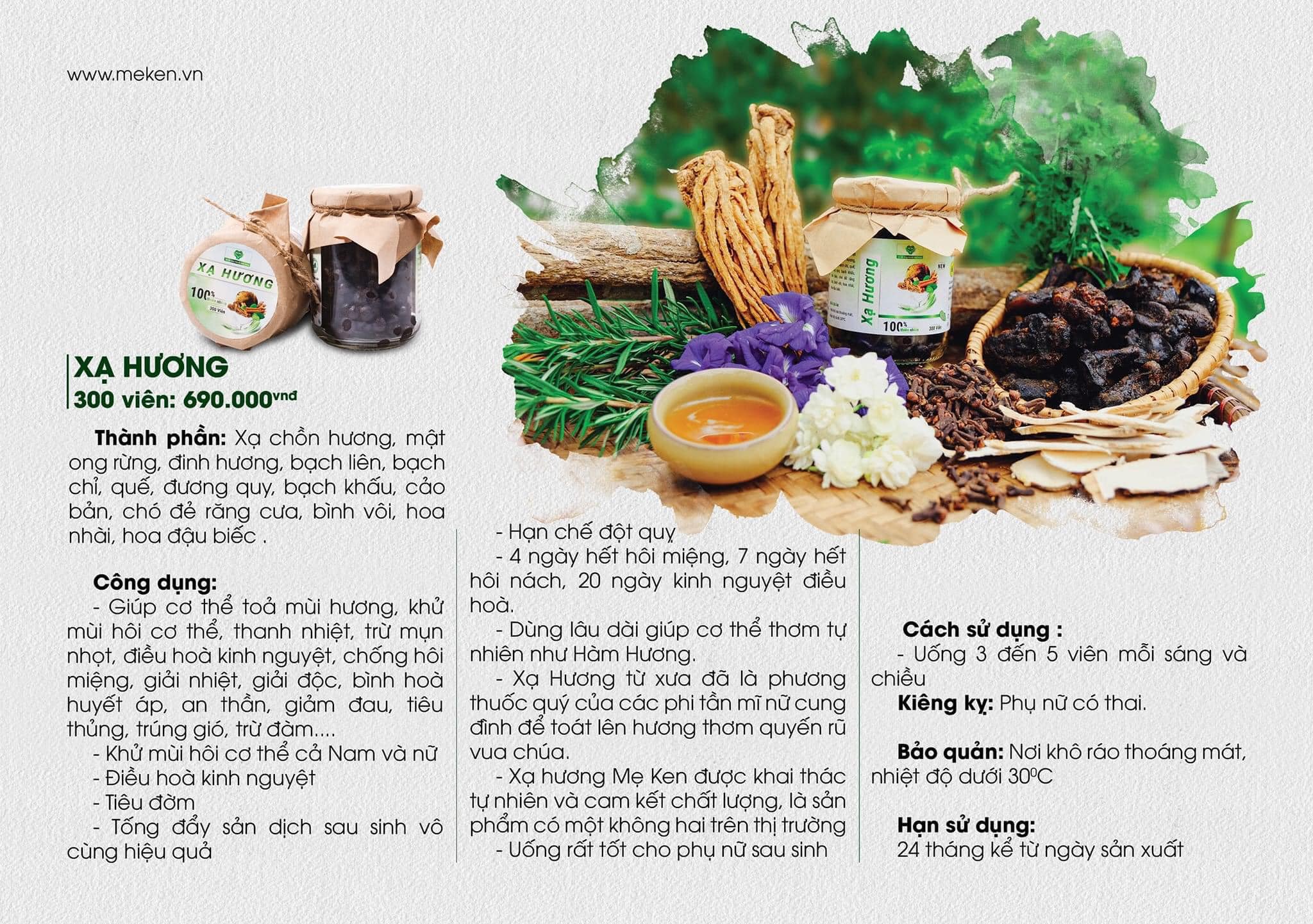 Xạ Hương Mẹ Ken 300v