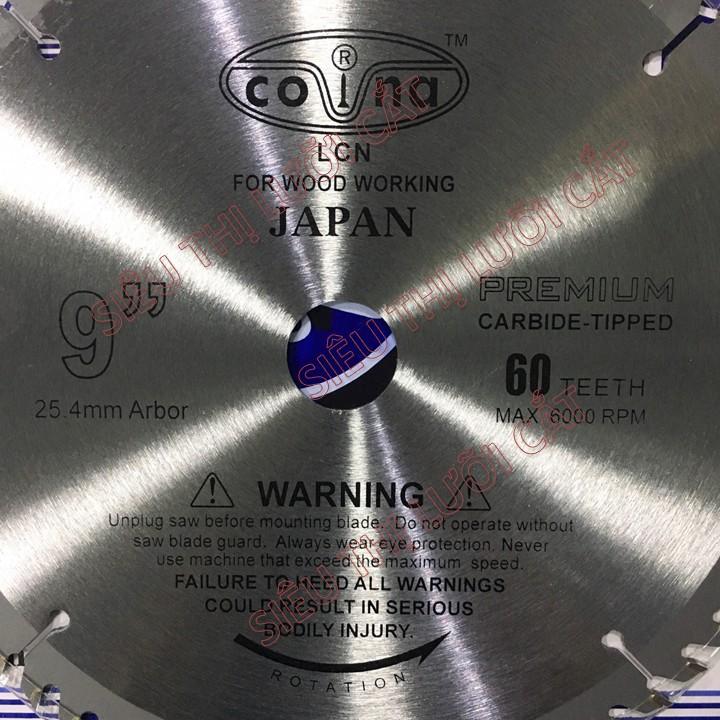 LƯỠI CẮT GỖ COVINA 230mm x 60 răng