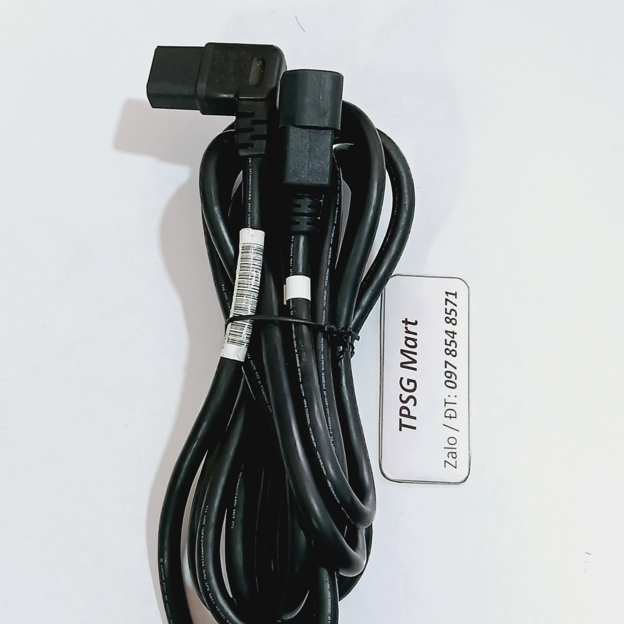 Cáp nguồn chuẩn C13 - C14 / Cáp dài 1.5M / 3.5M (ZIN)