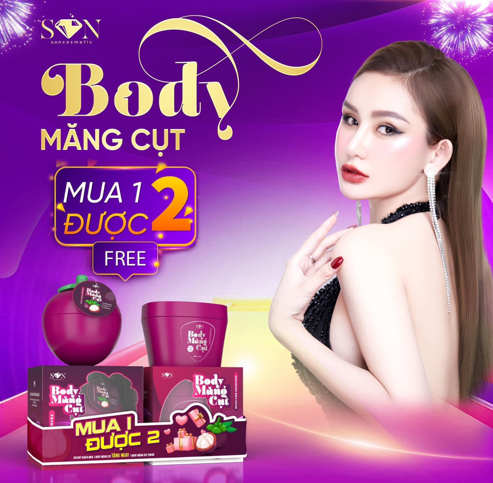 (MUA 1 TẶNG 1)KEM DƯỠNG TRẮNG DA BODY MĂNG CỤT