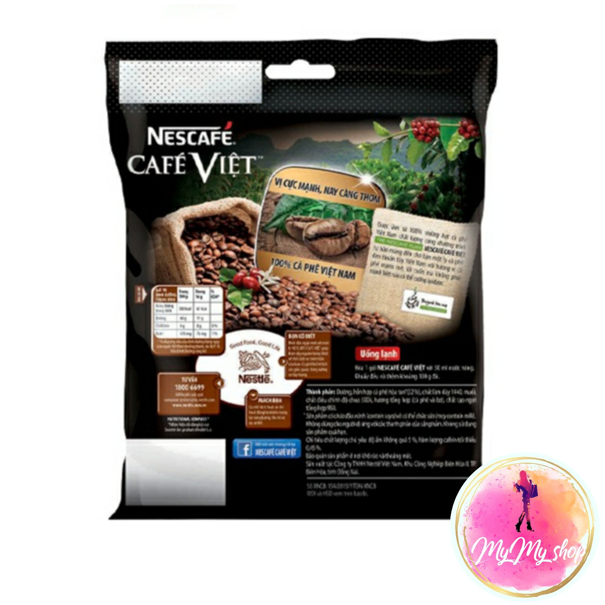 Cà phê hòa tan NESCAFÉ Café Việt Cà phê đen đá