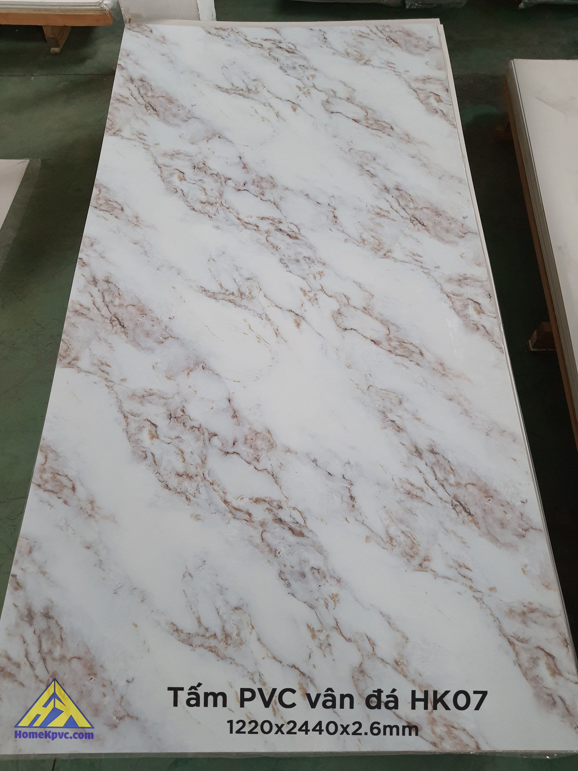 Tấm ốp tường PVC Vân Đá Trang Trí Tường