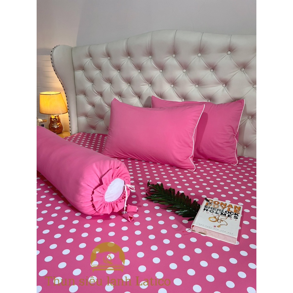 Bộ Drap Thun Siêu Lạnh Thái Lan Cao Cấp Latico