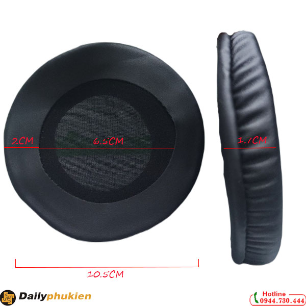 1 đôi đệm ốp cho tai nghe gnet h99 h7s gh6 g09 h3t gh5