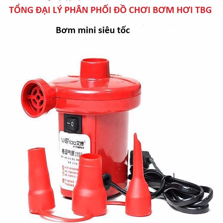 Bơm điện đa năng 2 chiều bơm bể bơi phao