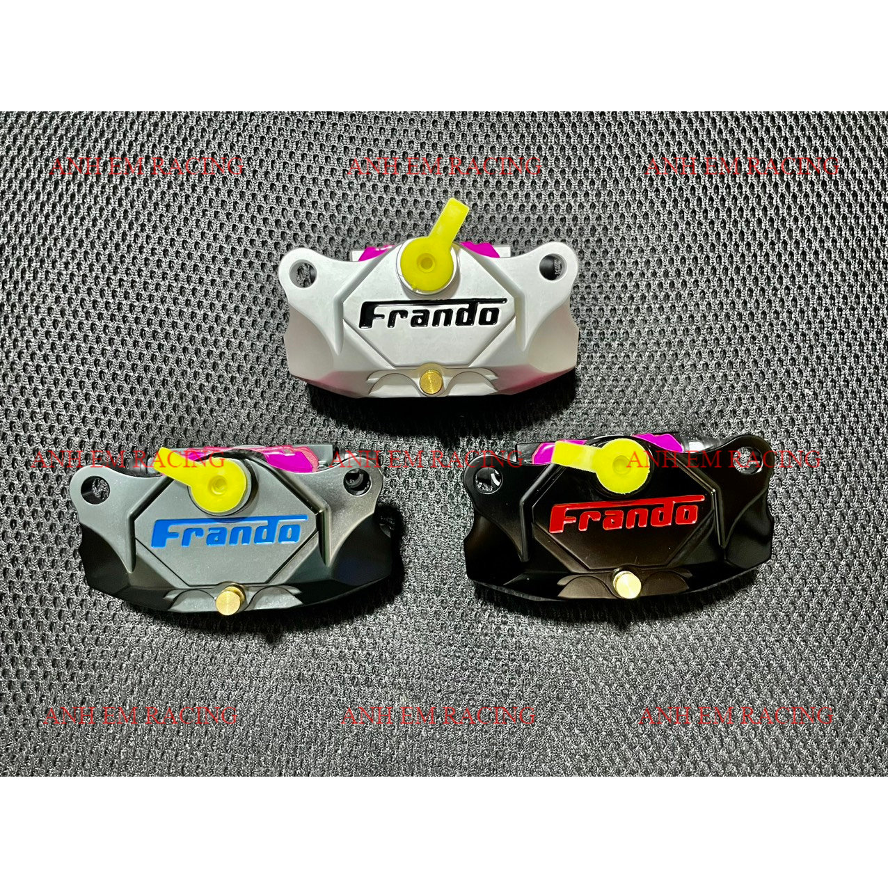 Heo dầu 2 piston Frando nhôm CNC