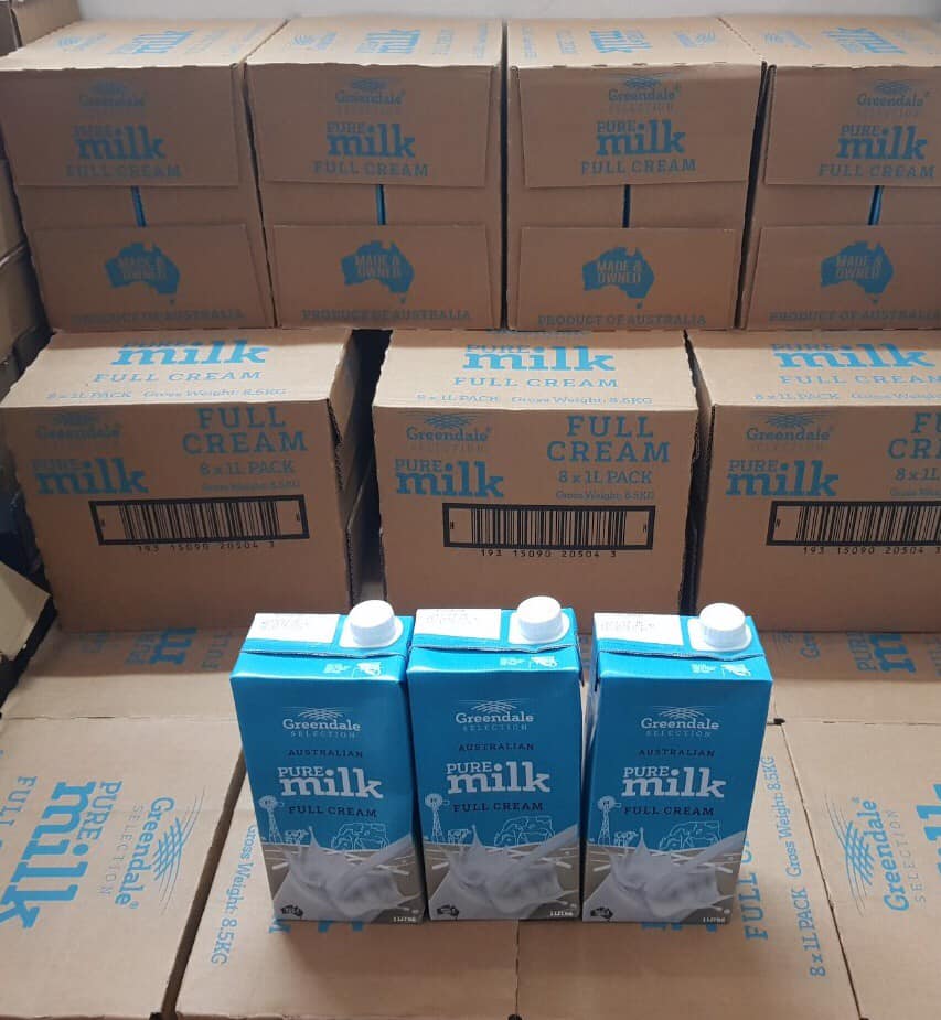 Sữa tươi 100% nguyên kem Greendale Pure - Australia
