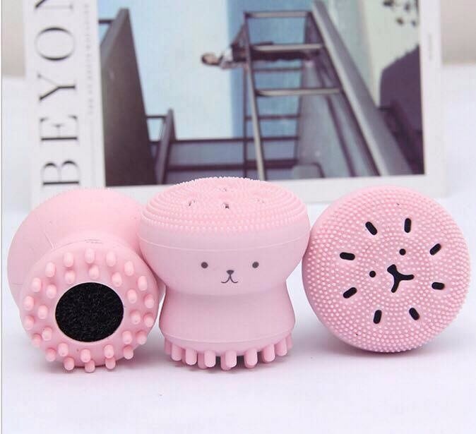 Cọ Rửa Mặt Bạch Tuộc Siêu Êm