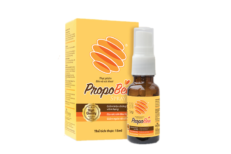 Xịt họng giảm ho keo ong Propobee Spray (Lọ 15ml)