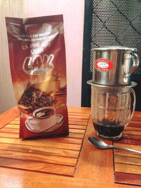Cà Phê Bột Nguyên Chất VINA LAK Coffee - 1kg
