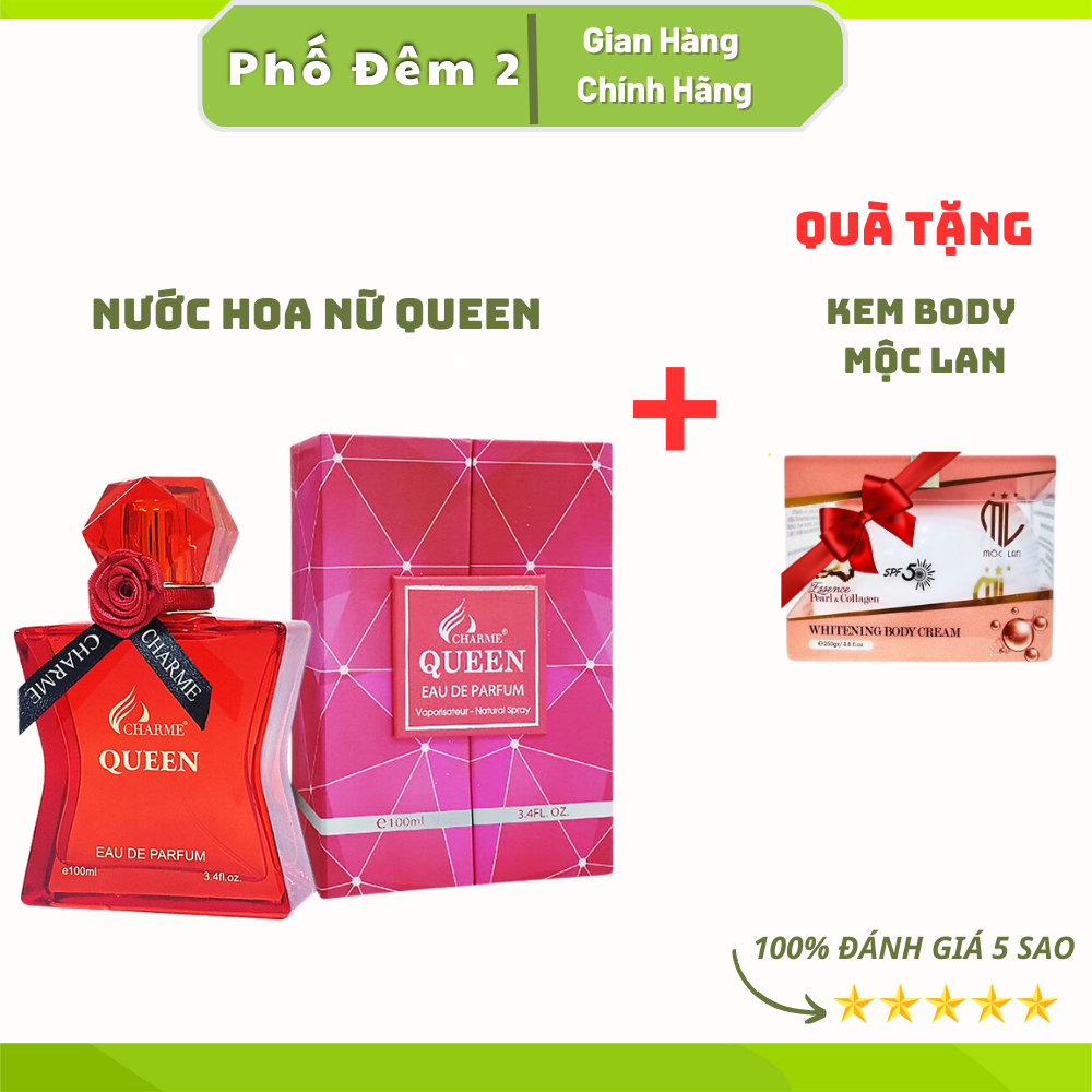 [HCM]Nước Hoa Nữ Queen 100ml Mẫu Mới