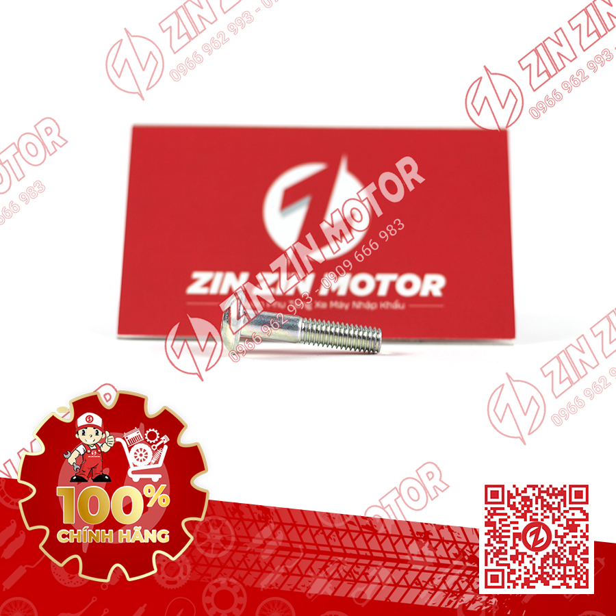 Ốc reserved in front rear-GSX R150, GSX S150, bandit 150-53122-23k00-000-Zin Zin motor