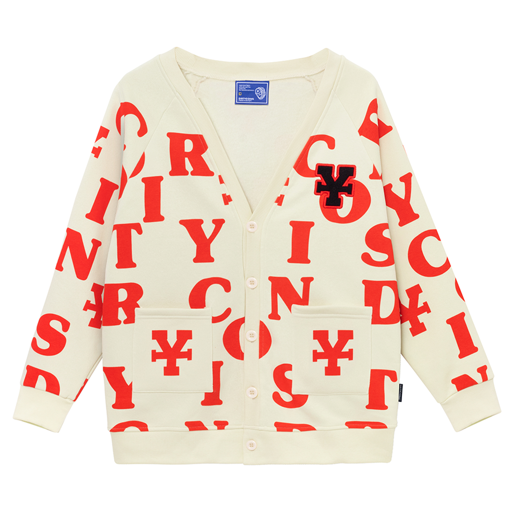 Áo khoác DirtyCoins Print Cardigan