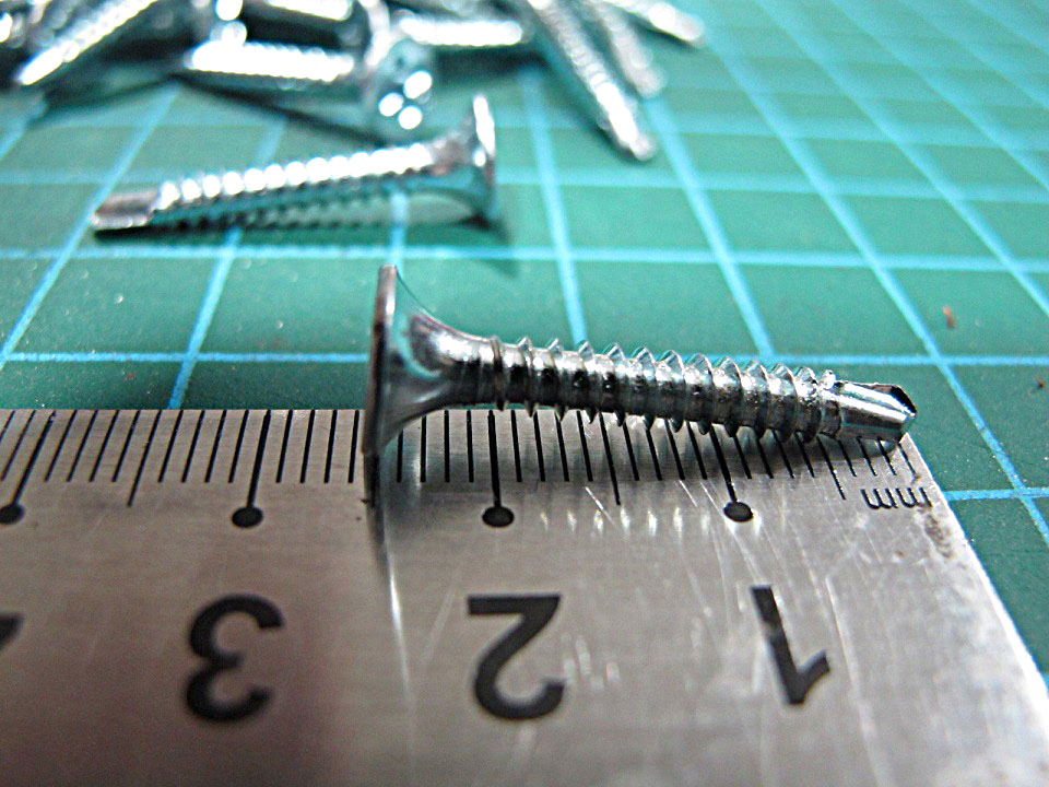 100 Con Vít Đuôi Cá Đầu Bằng 2F5 ( 25MM )