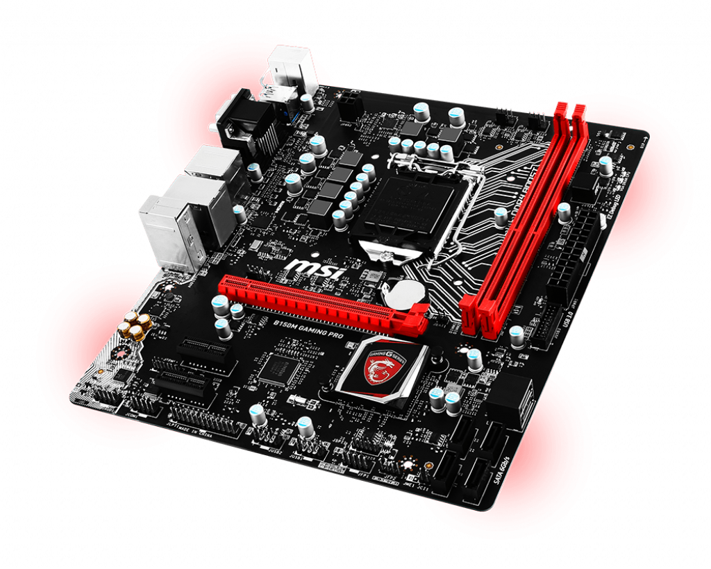 Mainboard MSI B150M GAMING PRO (Intel 1250, Socket 1151, M-ATX, 2 khe Ram DDR4) - Đã Qua Sử Dụng