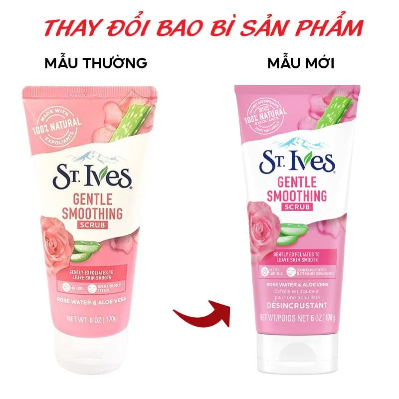 Sữa Rửa Mặt Tẩy Tế Bào Chết ST.IVES Scrub