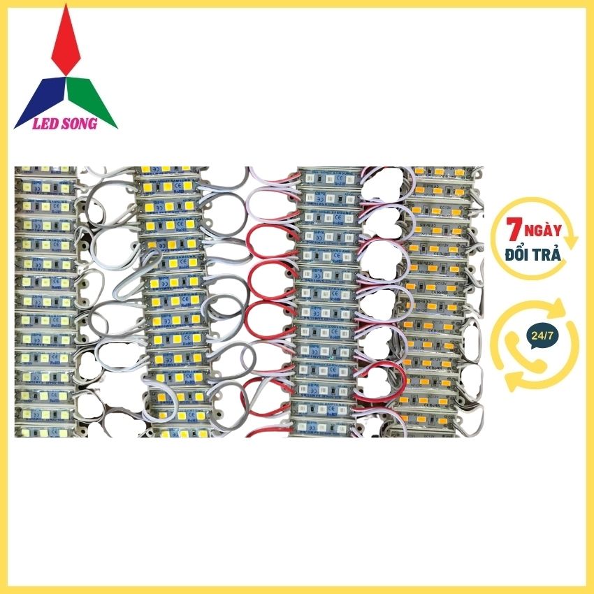 Led Hắt 3 Bóng 12v nhỏ Vỉ 20 Thanh
