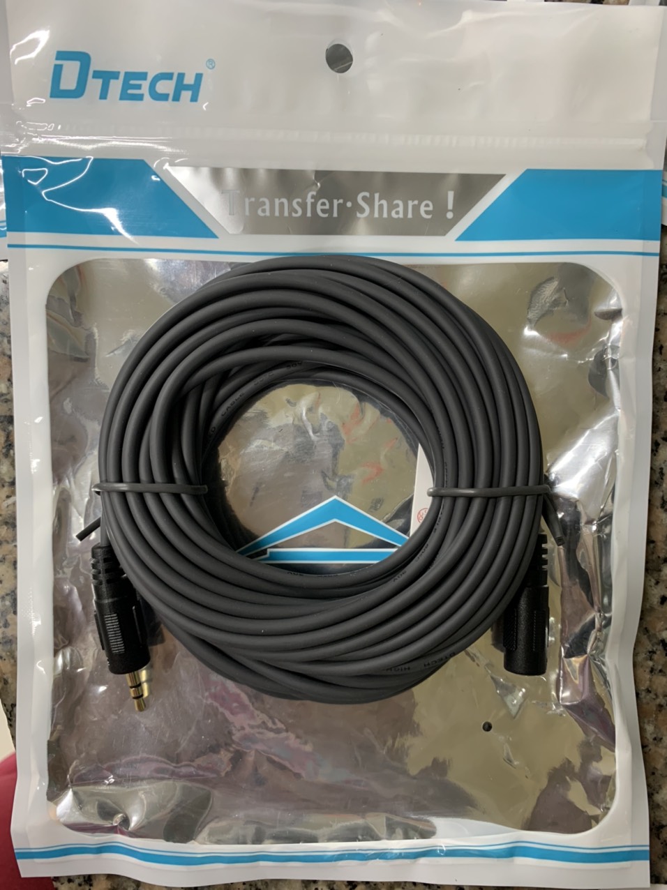 [HCM]Cáp loa nối dài 10M Dtech 6218