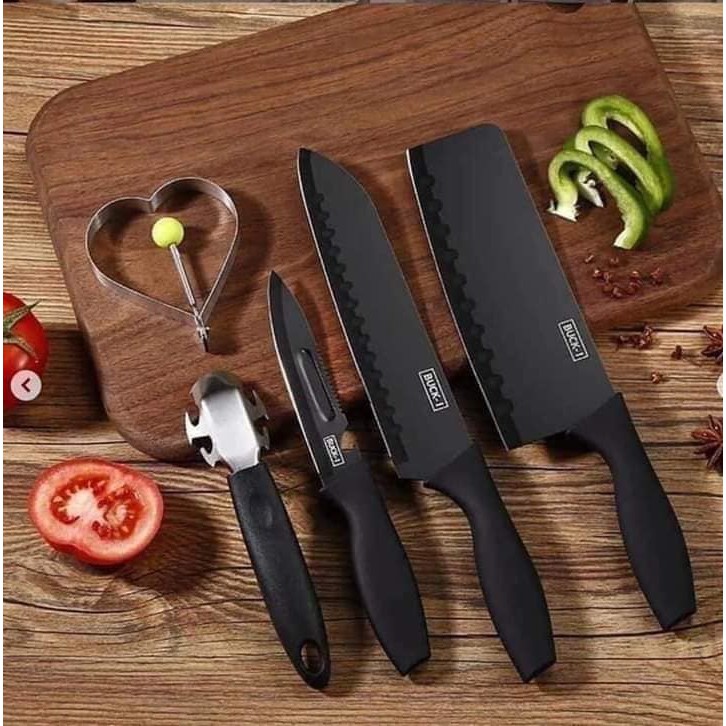 Bộ dao nhà bếp 5 món đa năng Buck-I