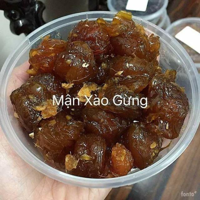500g ô mai mận khía xào gừng