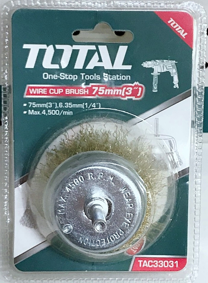 Chén cước có cán 75mm Wire Cup Brush INGCO WB30751 TAC33031