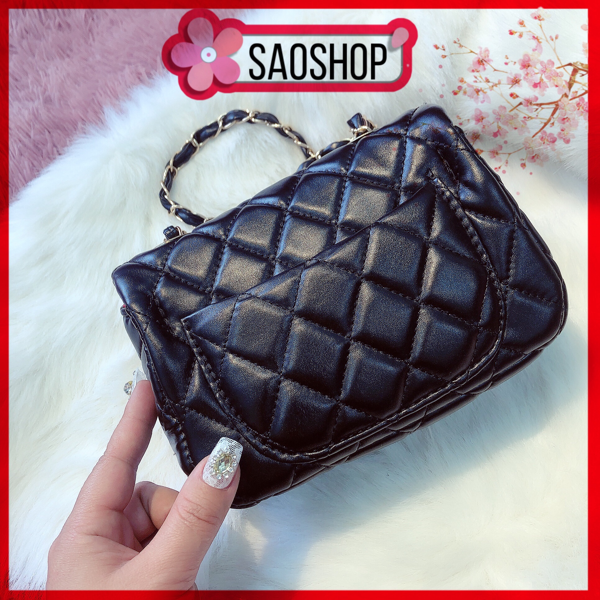 🌸 Túi classic mini đeo chéo đẹp size 18