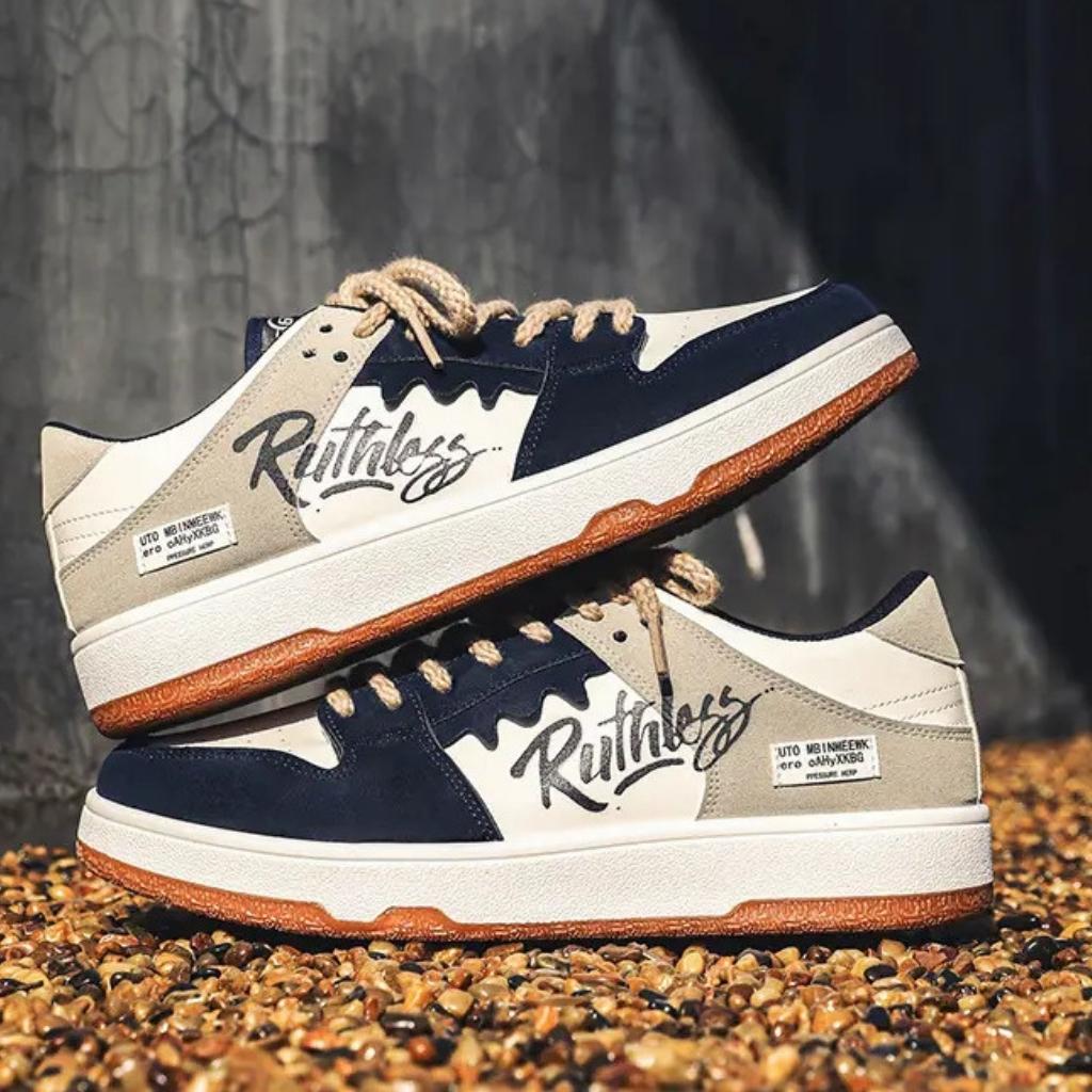 Giày sneaker nam Chukky đơn giản bắt mắt màu nổi bật