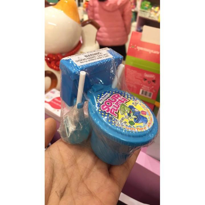 [HOT] KẸO MÚT BỒN CẦU SOUR FLUSH 39G - MỸ