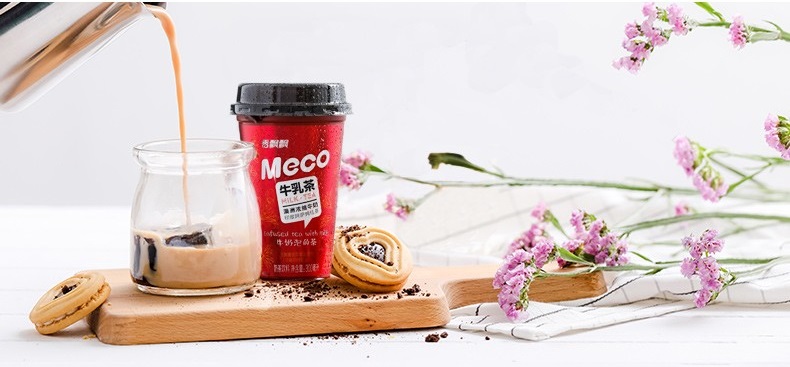Trà sữa tiệt trùng Meco 300ml [Hàng Nhập Khẩu]