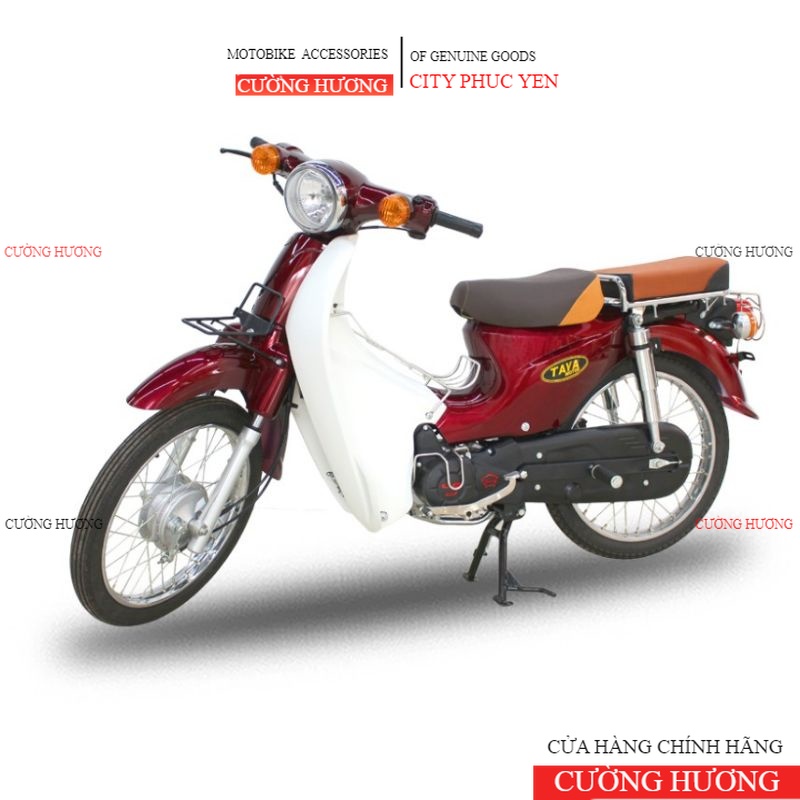 Baga inox xe Cub mới 81, 82, taya 50cc học sinh, cub Lifan học sinh, việt thái