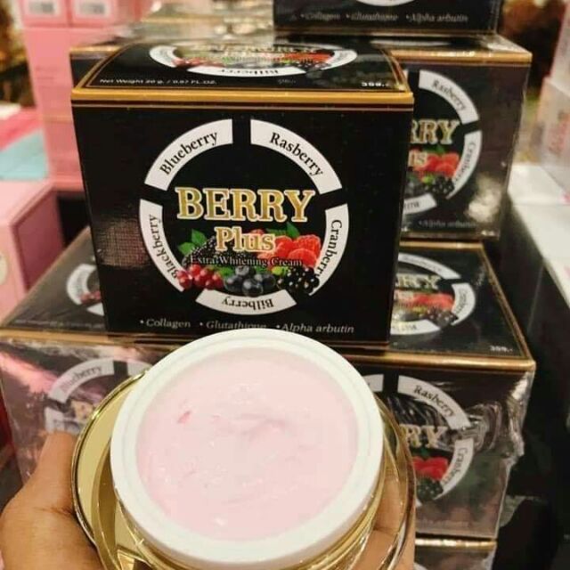 Kem 4K Berry Plus 5X Khử Nám , Tàn Nhang , Trắng Mịn Da Thái Lan Chính Hãng
