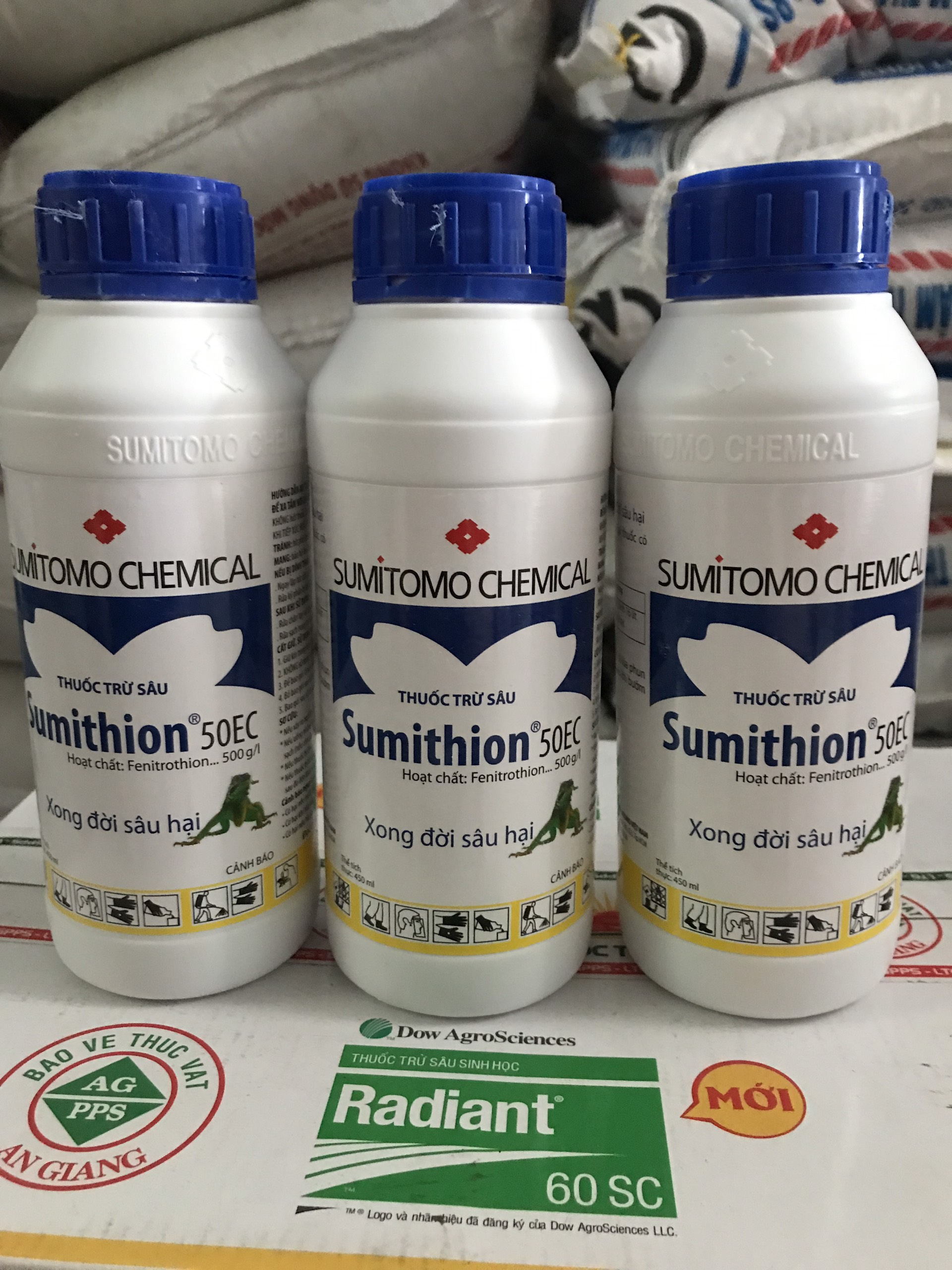 Thuốc trừ sâu, bọ trĩ Sumithion 50EC Nhật Bản (450ml)