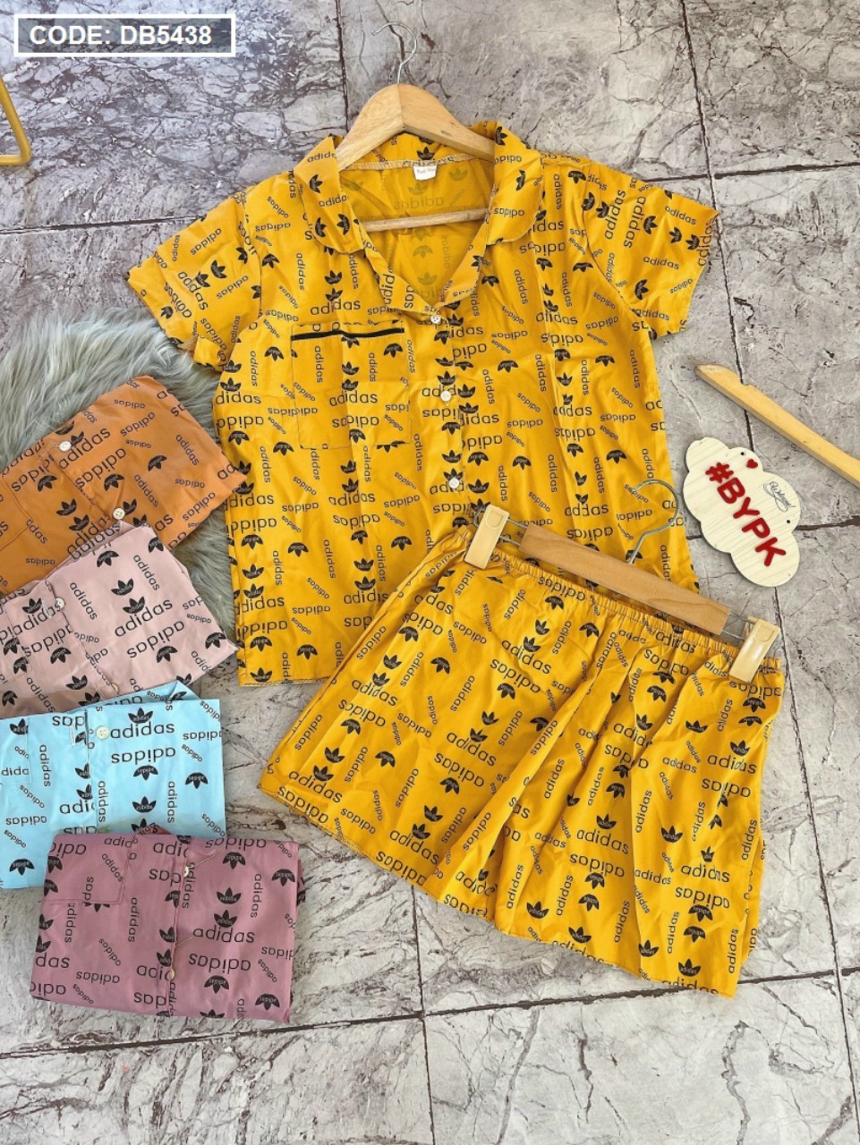 [HCM]Bộ Pijama đùi chất mịn mát freesize 40-55kg