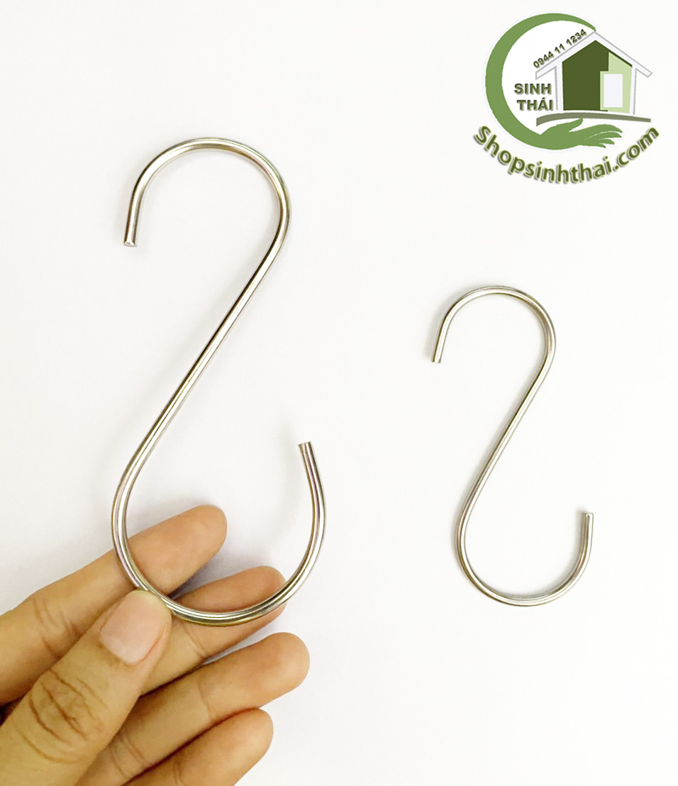 [HCM]Móc treo inox chữ S và móc bầu dày tốt - chọn kiểu móc