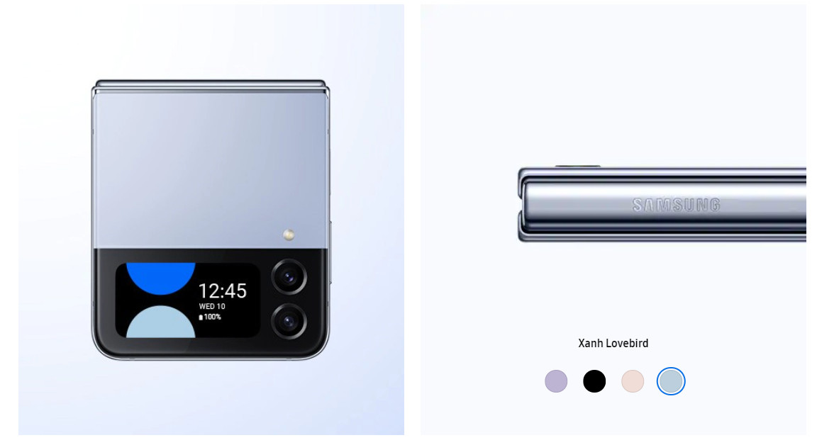 Điện Thoại Samsung Galaxy Z Flip4 5G 128GB Chính Hãng