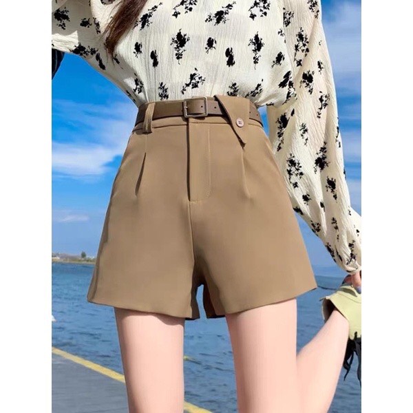 Quần Short Nữ Kèm Đai --mã 069A