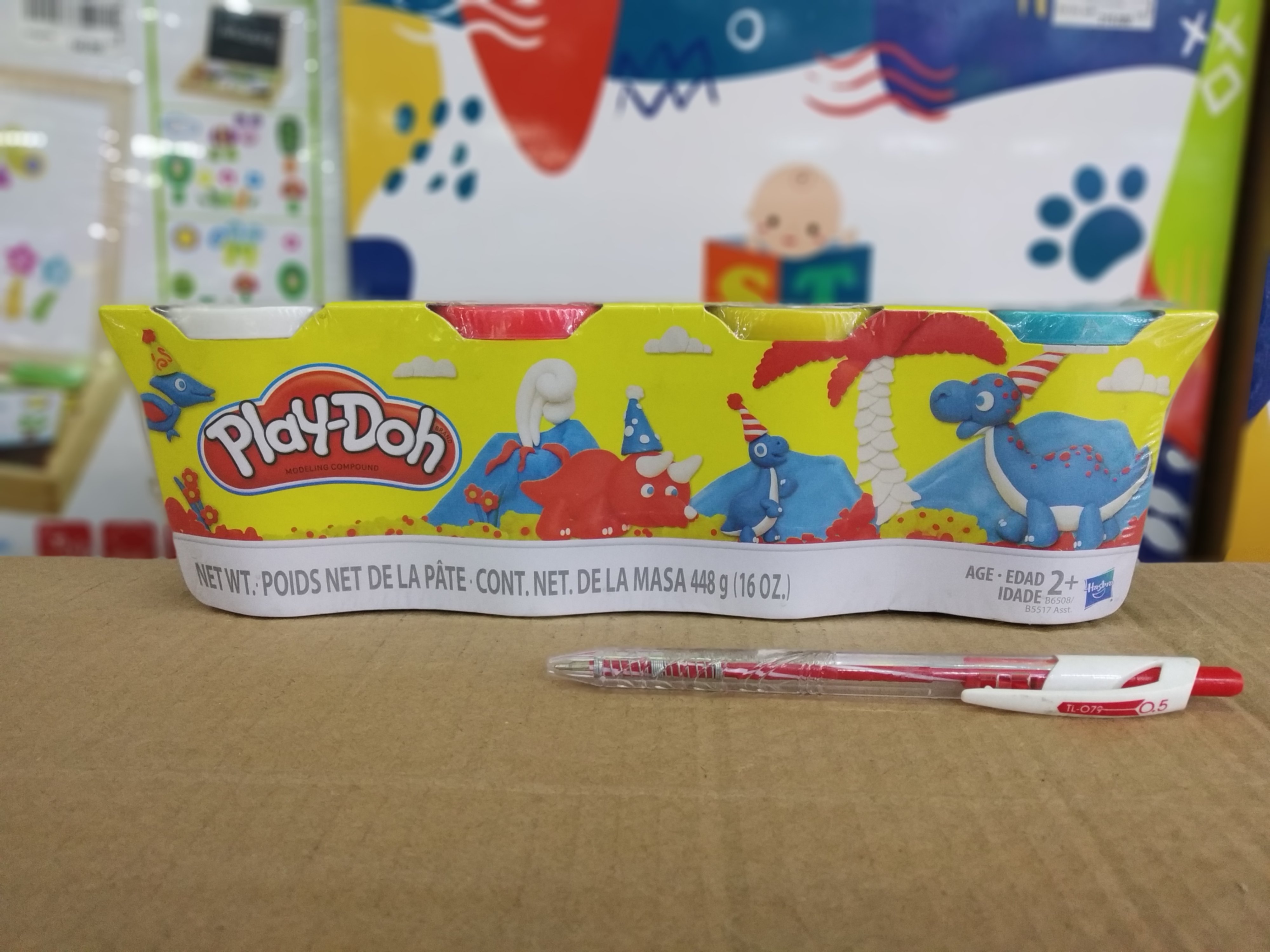 Bộ đồ chơi đất nặn 4 màu cơ bản Play-Doh