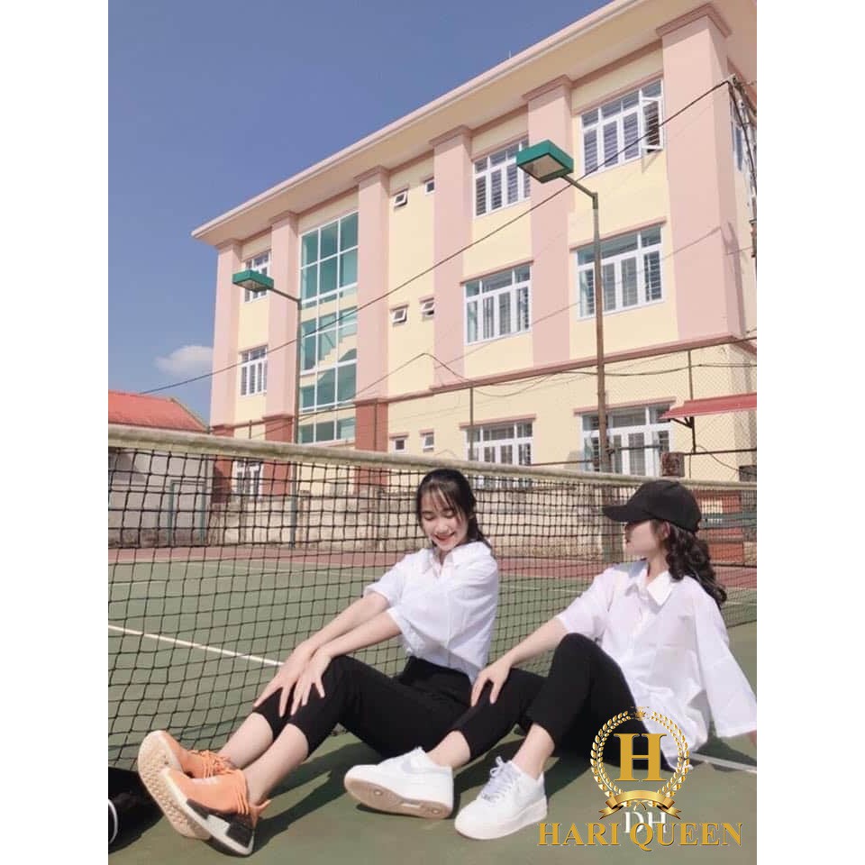 Áo sơ mi tay lỡ dáng thụng DHO0720