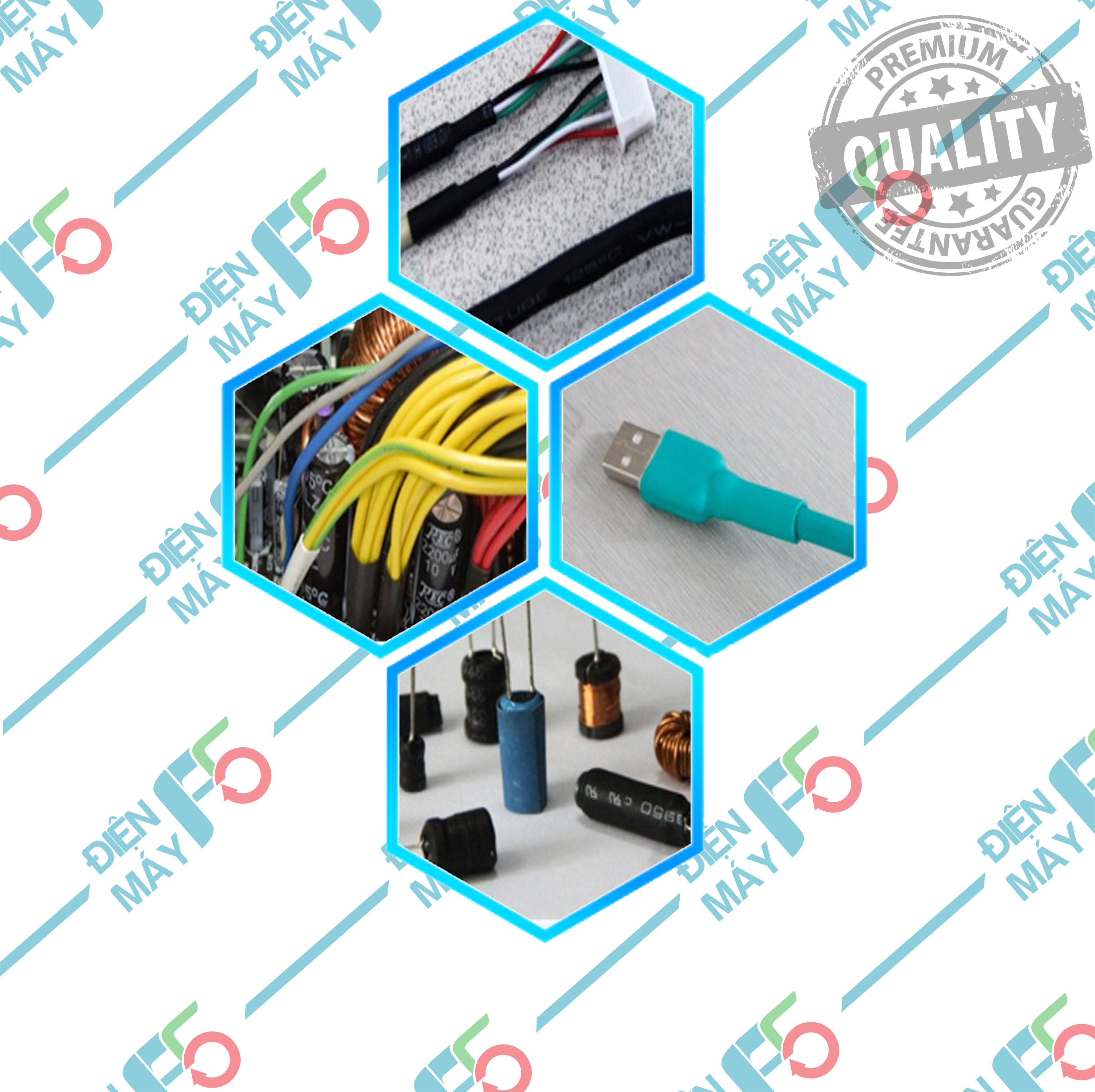 DMF5 Gen co nhiệt các cỡ (giá 1 mét)